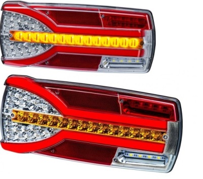 Лампа led задня діодна renault master 12v kpl задня фото №1