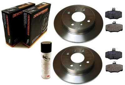 DISQUES SABOTS DE FREIN NISSAN PRIMERA P10 1990-1996 , P11 1996-1999 ARRIÈRE KIT 258MM - milautoparts-fr.ukrlive.com