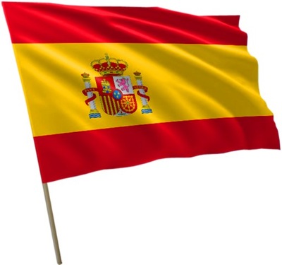 Flaga Hiszpanii Hiszpania 300x150cm