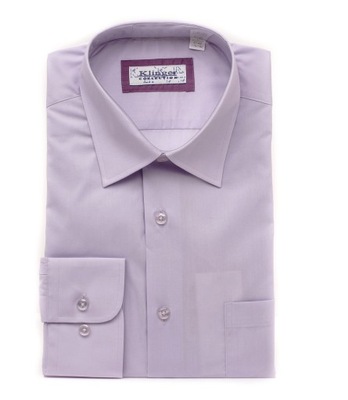 Wizytowa męska koszula XL 43 176-182 fiolet slim