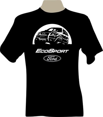 KOSZULKA T-SHIRT FROM NADRUKIEM FAN FORD ECOSPORT - milautoparts-fr.ukrlive.com