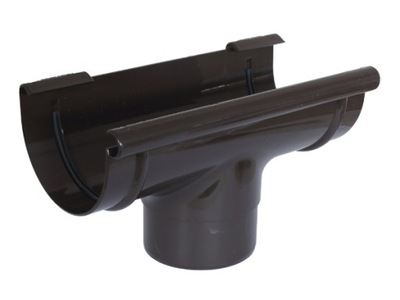 Lej spustowy PVC-U Gamrat 125 / 110mm ciemny brąz