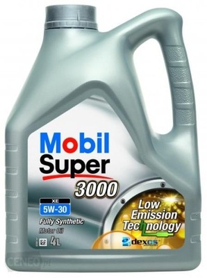 OLEJ SYNTETYCZNY SILNIKOWY MOBIL SUPER 3000 XE 5W30 4L