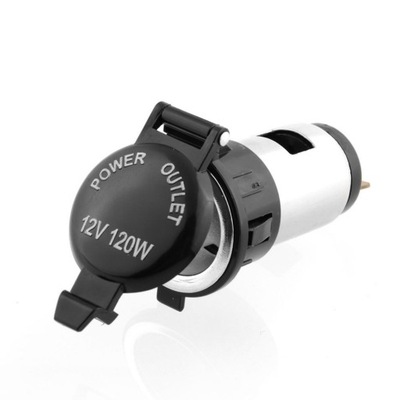 GNIAZDO ZAPALNICZKI Z KLAPKĄ 12V 120W-250W