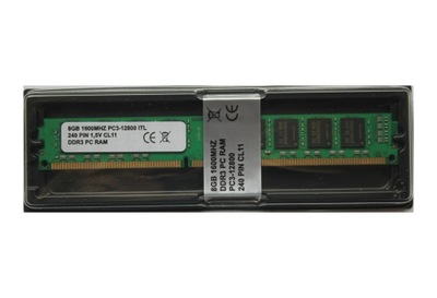 PAMIĘĆ RAM 8GB 1600MHZ DDR3 DIMM DO KAŻDEJ PŁYTY