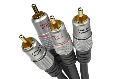 Prolink TCV 4270: Kabel przewód 2x RCA Cinch 0,5m