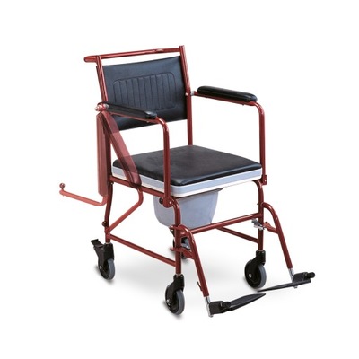 WÓZEK TOALETOWY inwalidzki Krzesło Sanitarne KÓŁKA