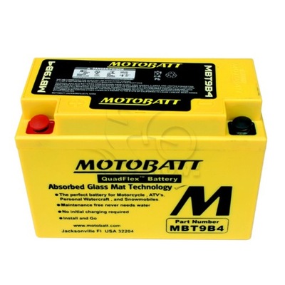 Akumulator MOTOBATT AGM MBT9B4 YT9B-BS 12V 9Ah