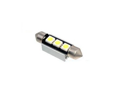 CAN BUS LED rurkowa 12V C5W 10 x 36 mm 3 SMD PROMO