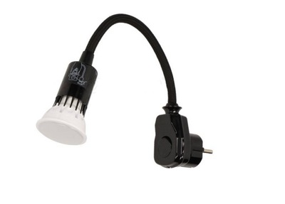 Lampka nocna Orno czarna AWA-LW