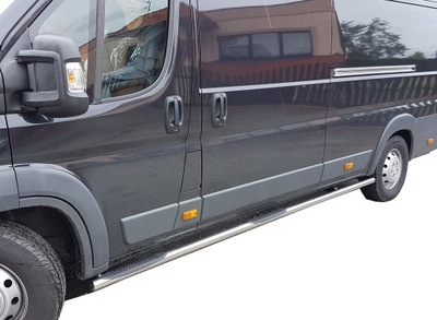 RENAULT MASTER IV L2 BARRE DE TAMPONNEMENT PARTIE LATERALE DE LA MARCHE ACIER INOX PUISSANT - milautoparts-fr.ukrlive.com