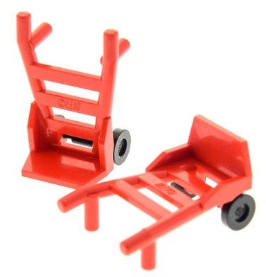 19115a LEGO 2495c01 249521 6242131 249626 wózek transportowy z kółkami 2szt