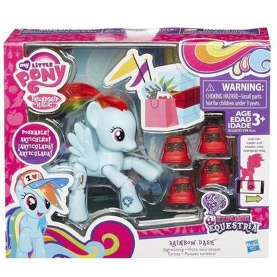 Figurka MLP Poseable Pony, Rainbow Dash Hasbro ZH-B5680