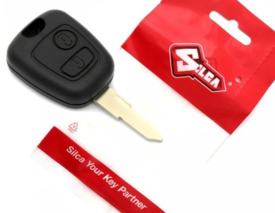 Ключ корпус pilot peugeot 106 206 cabrio plus фото №1