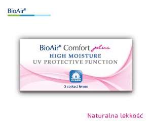 BioAir Comfort Plus / 3sztuki Moc -7,00