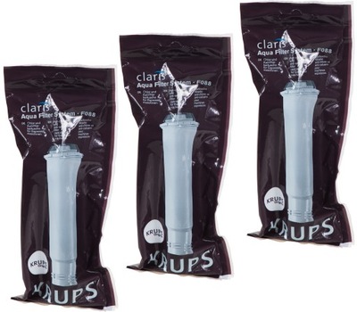 Filtr Krups F088 Claris do ekspresu Oryginalny 3 szt