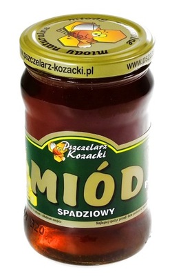 MIÓD SPADZIOWY naturalny 400g od Skworcu