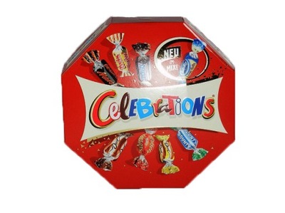 CUKIERKI CELEBRATIONS MIX z NIEMIEC duża paka 269g
