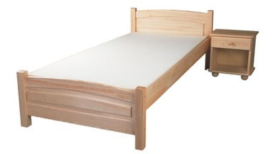 Łóżko drewniane TED 120x220 stelaż MEBLE KLUPŚ