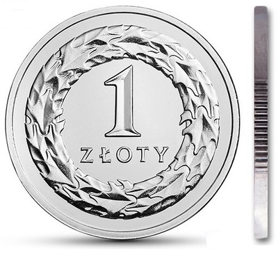 1 zł złoty 1995 mennicza mennicze z woreczka