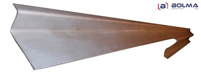 Honda civic 3d 92-95 95-98 ремкомплект поріг ліва фото №1