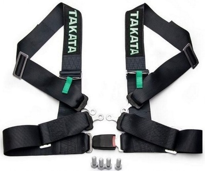 BELTS TAKATA 4 PUNKTOWE 3 INTEGRAL BLACK SPORTS TYPE SILK - milautoparts-fr.ukrlive.com