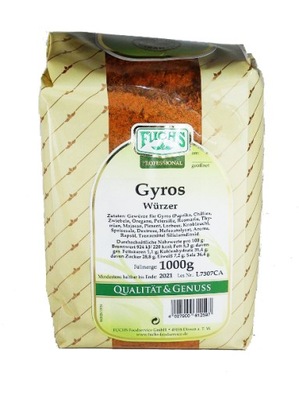 FUCHS PRZYPRAWA DO GYROSA GYROS z Niemiec