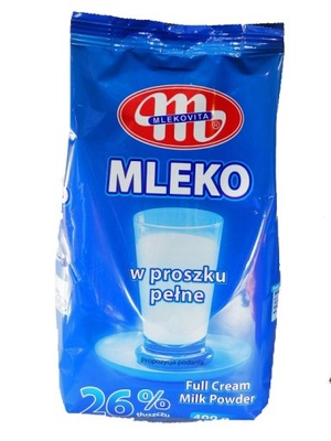 Mlekovita Mleko w proszku pełne 26% tłuszczu 500g