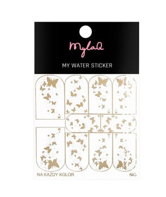 MYLAQ naklejki wodne na paznokcie Water Stickers 5