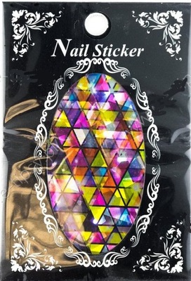 Naklejki Ozdoby Paznokcie Nail Art Stickers MIX