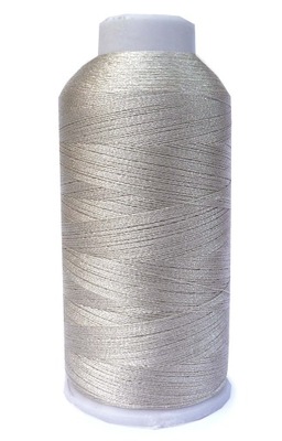 SM02 ~ 0,3mm NITKA skręcony metaliczny 5m srebrny