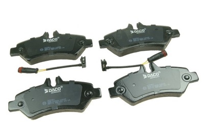 PADS BRAKE MERCEDES SPRINTER 3-T 06- REAR - milautoparts-fr.ukrlive.com