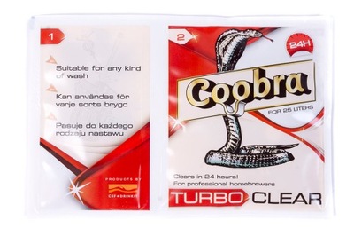 COOBRA KLAR TURBO gorzelniczy MOCNY do klarowania