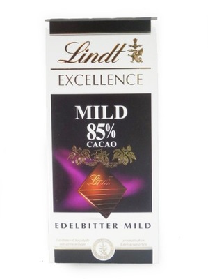 CZEKOLADA LINDT 100g EXCELLENCE MILD 85% kakao