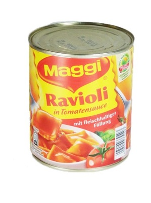 MAGGI ravioli w sosie POMIDOROWYM 800g Z NIEMIEC
