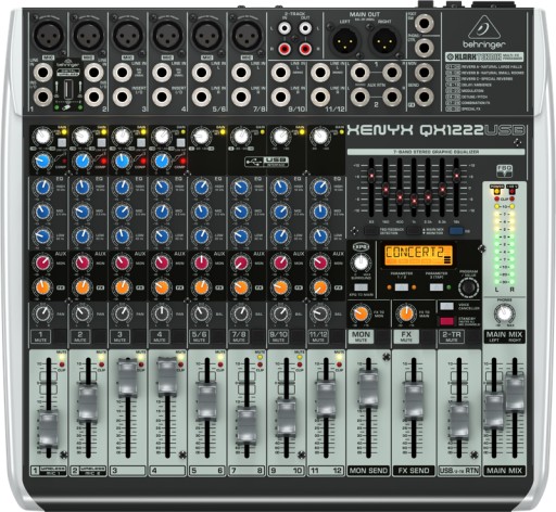 Behringer QX1222USB - Аудиомикшер