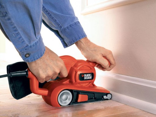 Ленточная шлифовальная машина 720W 75x457mm BLACK DECKER