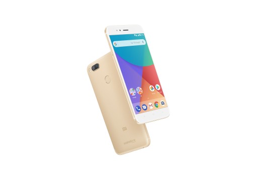 Смартфон Xiaomi Mi A1 4 ГБ/64 ГБ золотого цвета