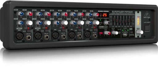 Аудиомикшер Behringer PMP550M 5 каналов 20 - 20000 Гц Черный