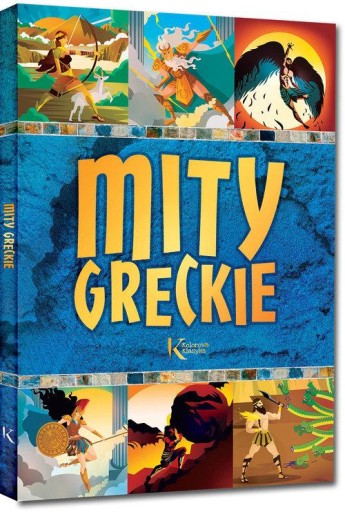 MITY GRECKIE KOLOROWA KLASYKA OPRAWA TWARDA GREG