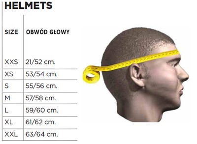 Acerbis LINEAR kask pomarańczowy/biały (fox, thor, airoh, o'neal) ProMX