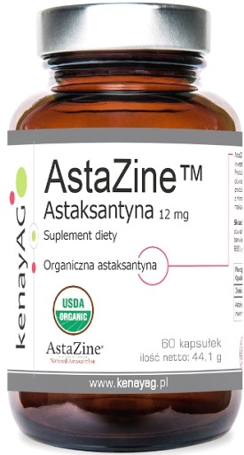 ASTAZINE ASTAKSANTYNA ECO 12mg 60 Kaps OCZY SKÓRA