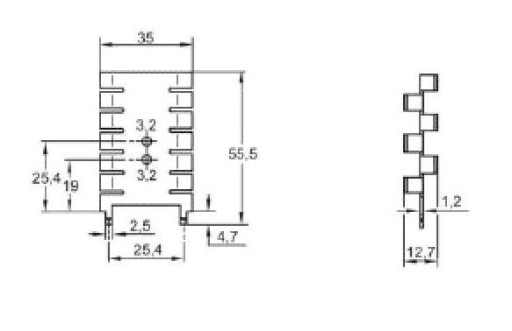 РАДИАТОР V5642A ASSMANN TO220 цена за 2 шт.