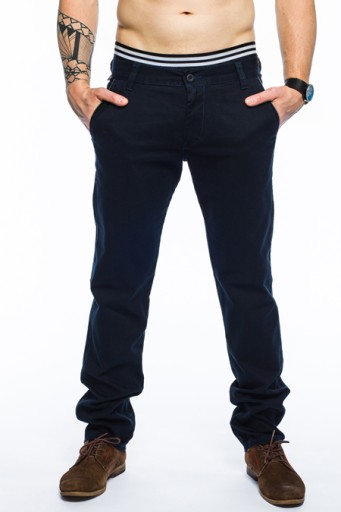 SPODNIE MĘSKIE CHINOSY VANKEL JEANS 561B- 98cm/L32