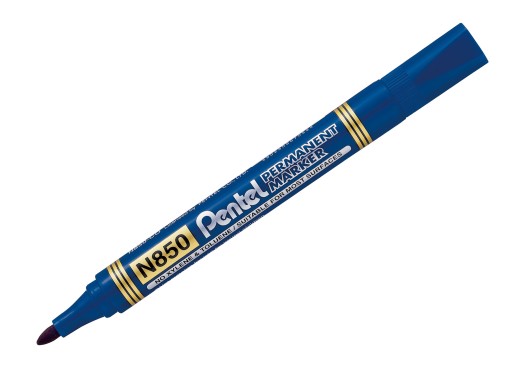 ПЕРМАНЕНТНЫЙ КРУГЛЫЙ МАРКЕР PENTEL N850 СИНИЙ