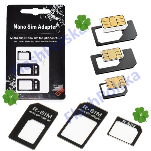 NANO MICRO SIM АДАПТЕР Iphone HTC SONY LG GSM 4в1