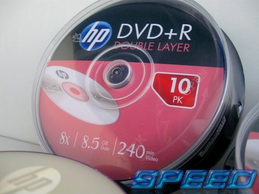 Диски HP DVD+R DL 8,5 ГБ данных МУЗЫКА игры ФИЛЬМЫ c.10