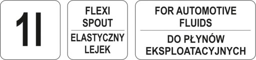 ЛЕЙКА НАПОЛНИТЕЛЬНАЯ МАСЛЯНАЯ ЕМКОСТЬ ДЛЯ МАСЛЯНЫХ ЖИДКОСТЕЙ 1Л