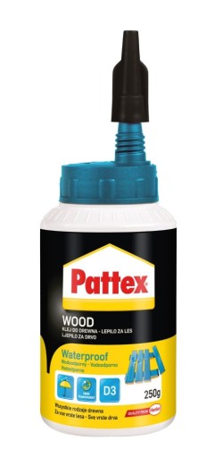 Клей для дерева Pattex водостойкий 250г D3