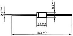 Z16V/5 Стабилитрон 5W 1N5353B DO201